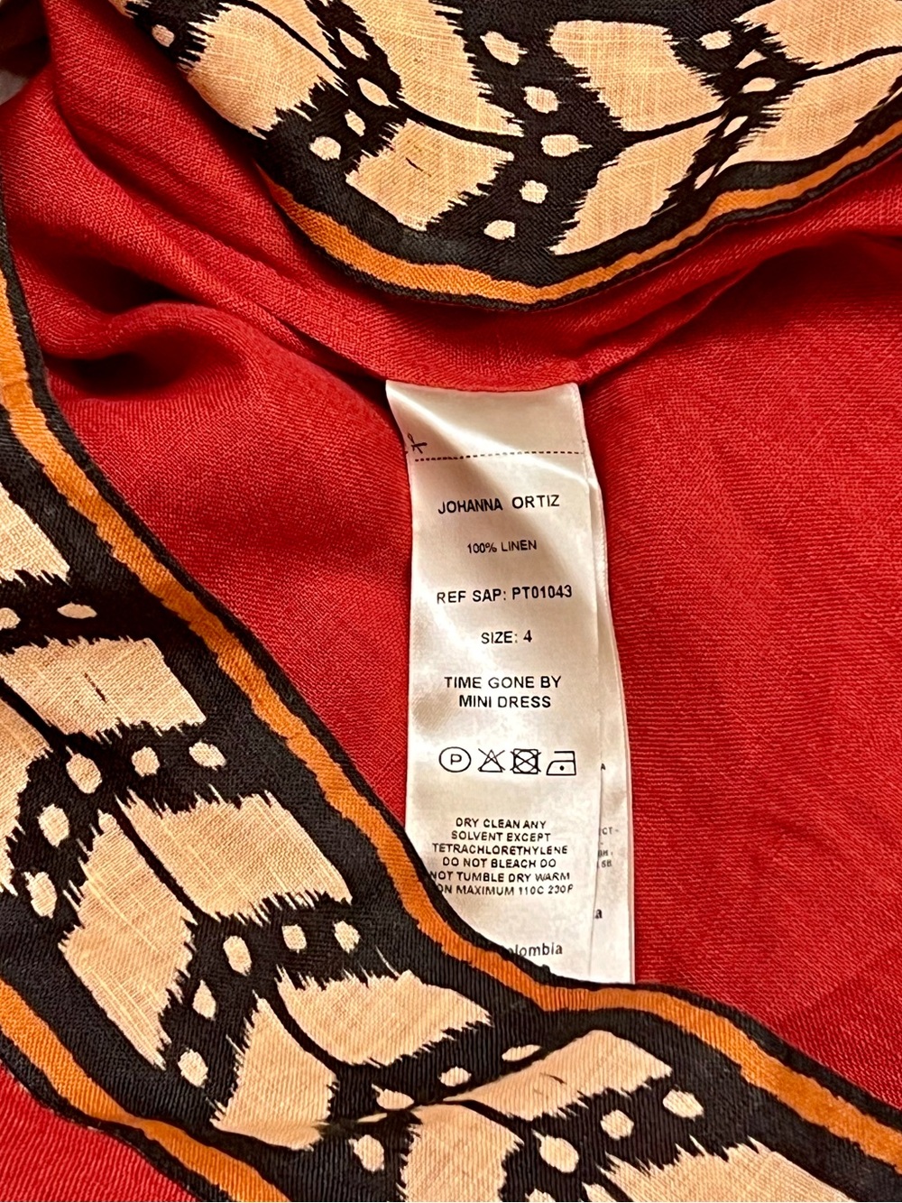 ๐บ๐HP๐๐บ NWOT Johanna Ortiz Time Gone By Mini Dress - Picture 16 of 16